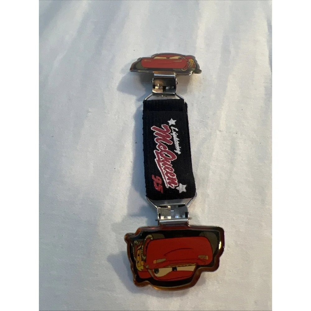 VTG DISNEY CARS Pacifier Clip Holder, Lightning McQueen